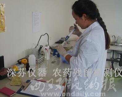 勐海縣加大蔬菜農藥殘留檢測